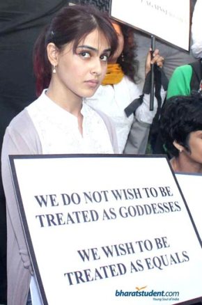 Bollywood protest to the death of Delhi Gang-Rape victim
